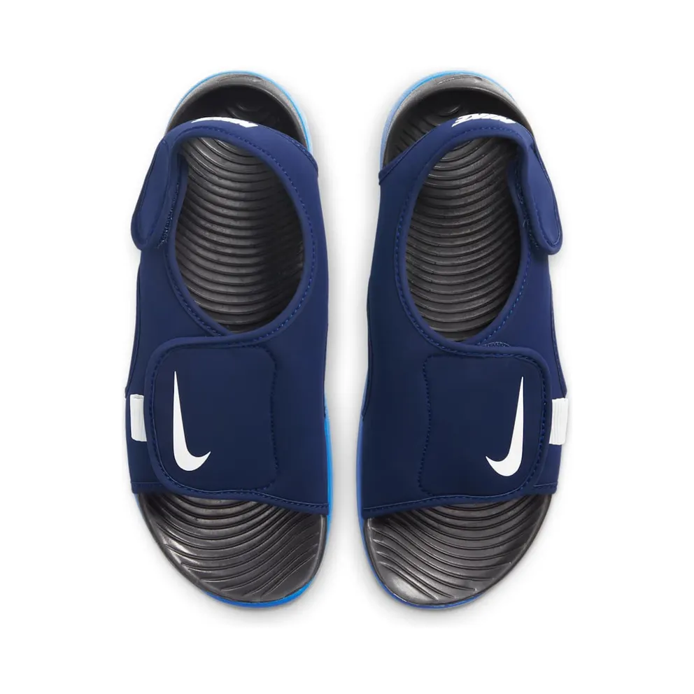 Nike Sunray Adjust 5 V2 “Blue Void / Signal Blue / Black / Pure Platinum” (DB9562-401)