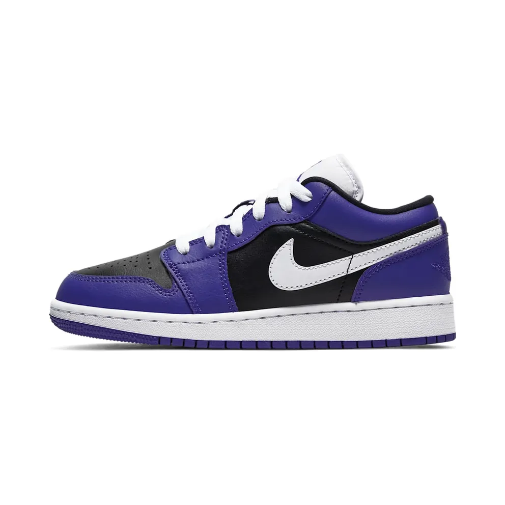 Jordan 1 Low Court Purple Black (GS)