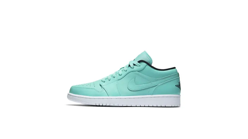 Jordan 1 Low Hyper Turquoise Hyper Turquoise/Black-White (553558-304)