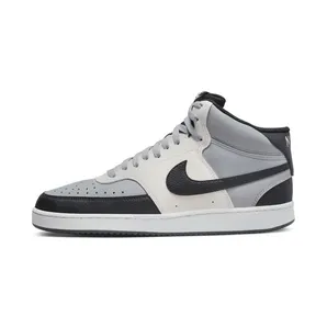 Nike Court Vision Mid Next Nature “Light Smoke Grey / Sail / Black” (DN3577-002)