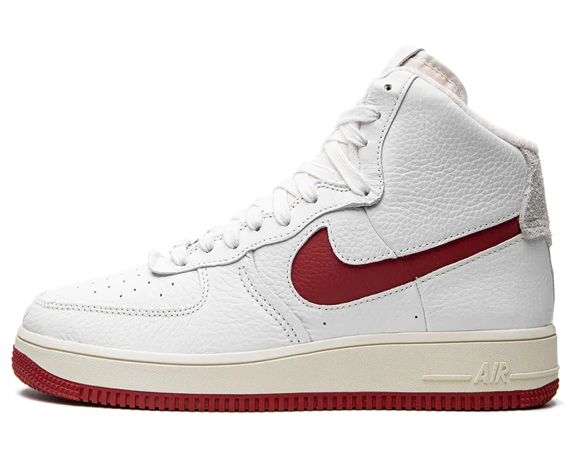 Nike Air Force 1 Strapless Summit White Gym Red (DC3590-100)