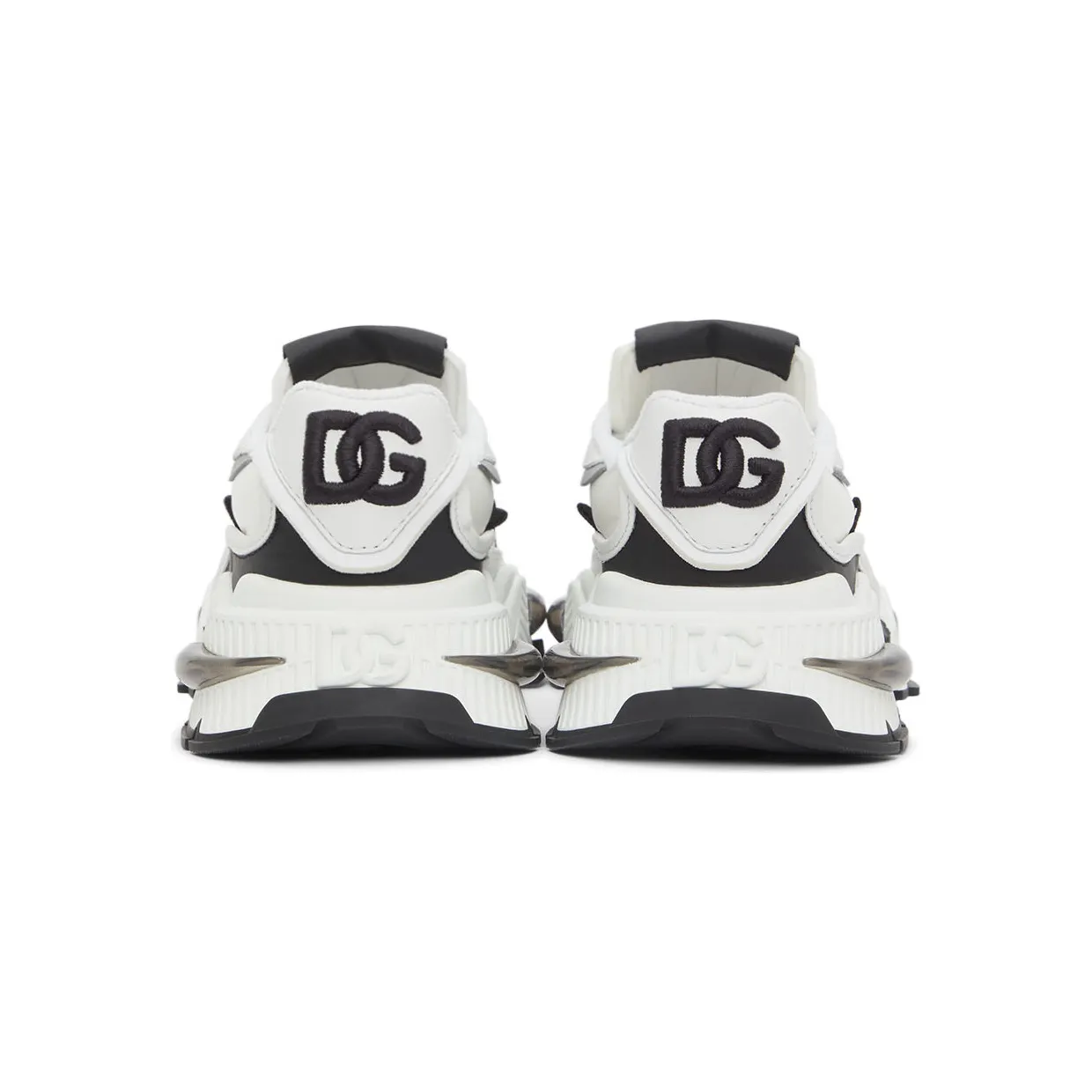 Dolce & Gabbana White & Black Airmaster Sneakers (CK1984 AY337) (2)