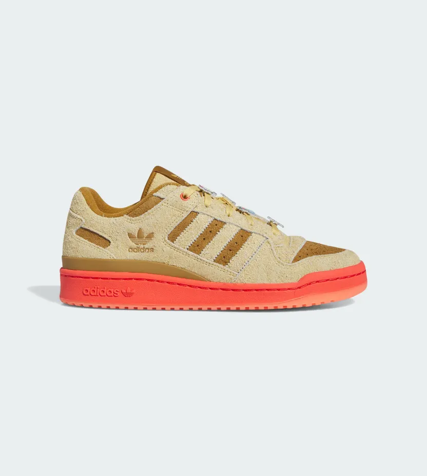 adidas Forum Low CL The Grinch Oat / Bright Red / Bronze Strata (ID8896)