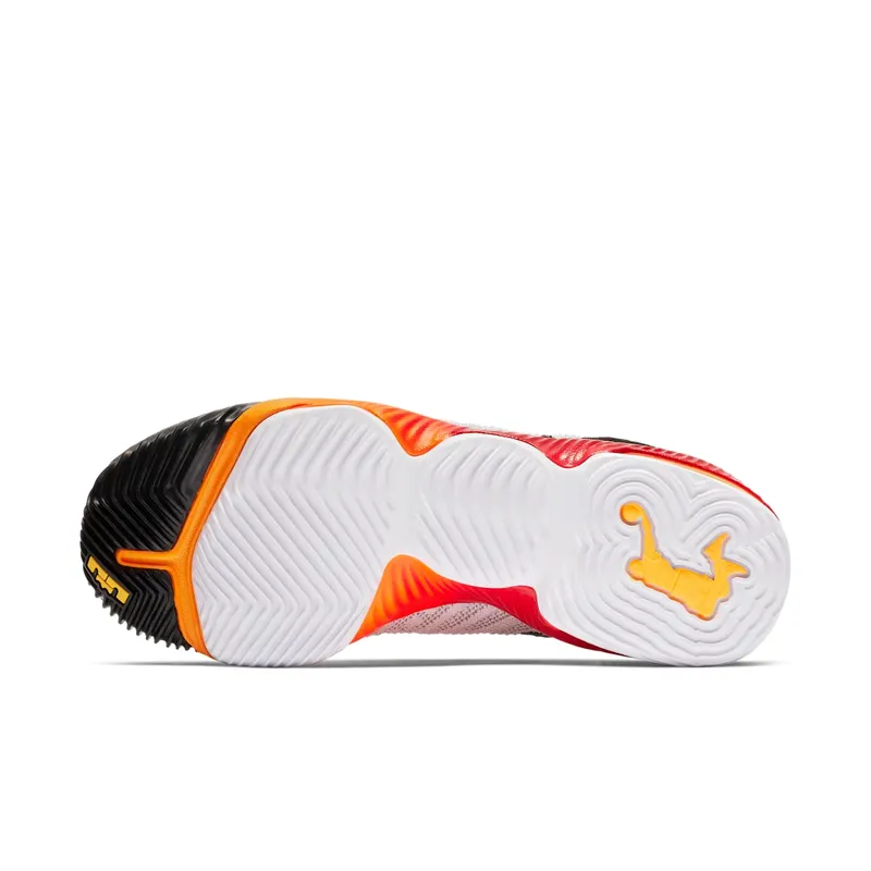 Nike LeBron 16 Strive (GS) White/Laser Orange-Total Orange-Black (AQ2465-188)