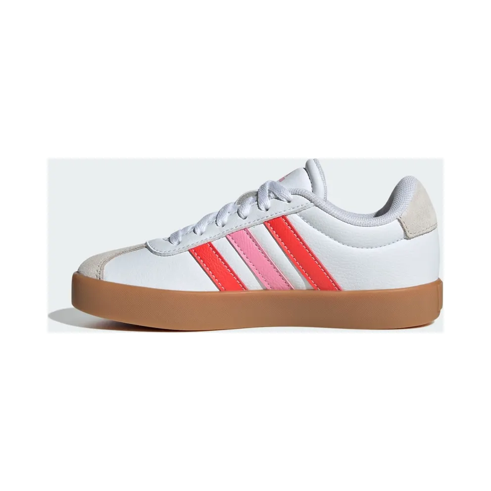 Adidas VL Court 3.0 Kids Cloud White / Bright Red / Bliss Pink (JH8722)