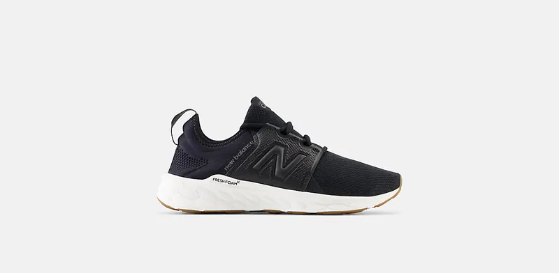 New Balance Fresh Foam X Cruz v3 Black Blacktop Gum (WCRUZLZ3)
