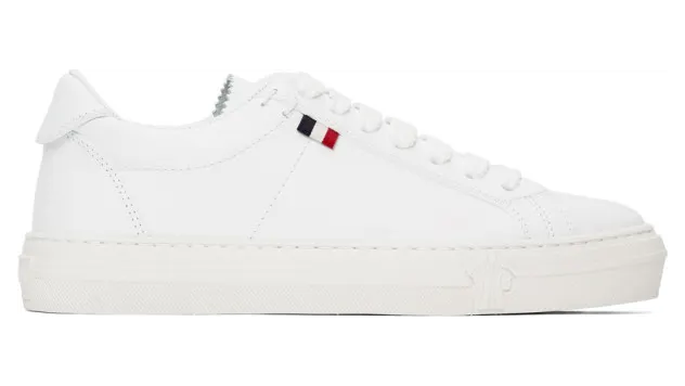 Moncler White Alodie Sneakers (4M711 00 019MT)