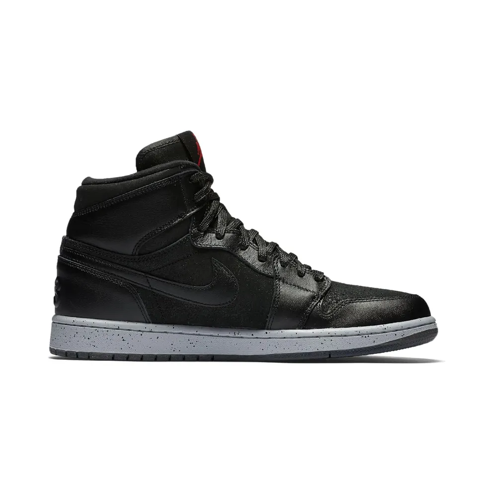 Jordan 1 Retro NYC Black/Gym Red-Wolf Grey (715060-002)