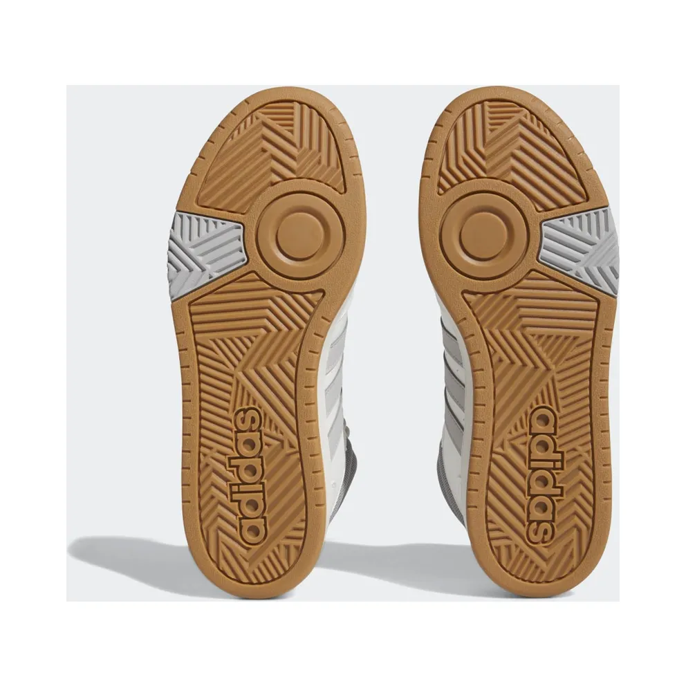 adidas Hoops 3.0 Mid Lifestyle Basketball Classic Vintage Core White / Grey Two / Gum (IG5568)