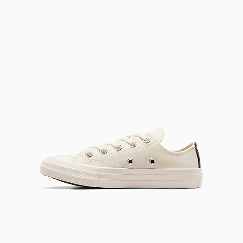Converse PLAY Comme des Garçons Single Heart Chuck 70 Milk/Red/Black (A08807C)