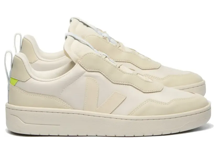 VEJA X CFCL V-90 leren sneakers – Beige (CF3421608A370)