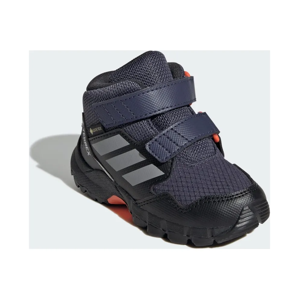 Adidas Terrex Skychaser Mid GORE-TEX Hiking Shoes Kids Shadow Navy / Grey Three / Semi Impact Orange (JR4056)