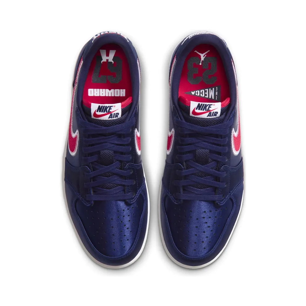 Air Jordan 1 Low – Howard – “Midnight Navy / Multi-Color-Multi-Color” (IX8478-410)
