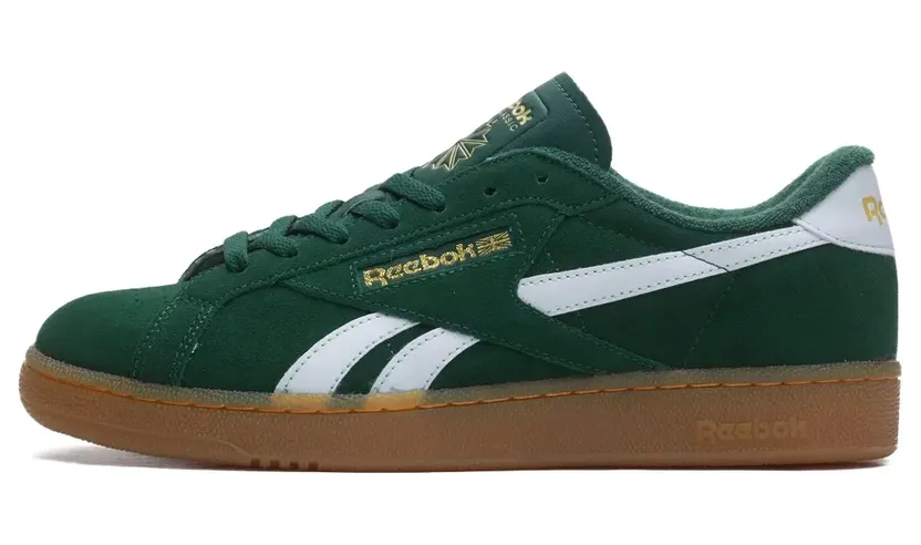 Reebok Club C Grounds UK “Dark Green / Gum 7 / Footwear White” (100206240)
