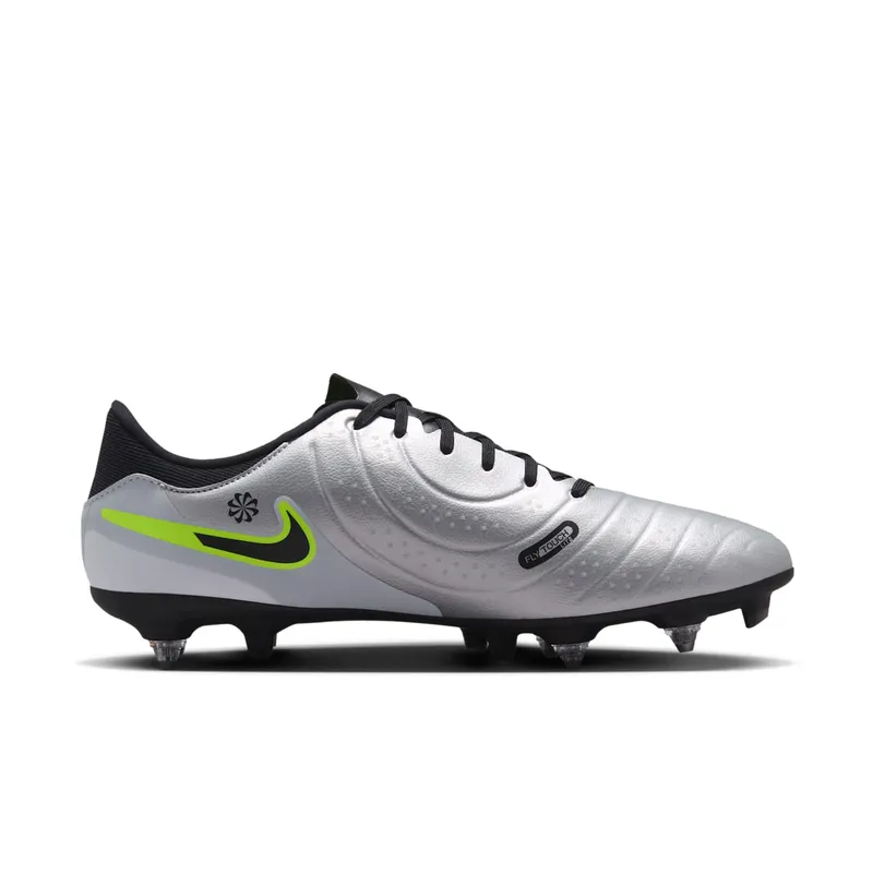 Nike Tiempo Legend 10 Academy SG-Pro AC Metallic Silver Volt Black (DV4338-001)
