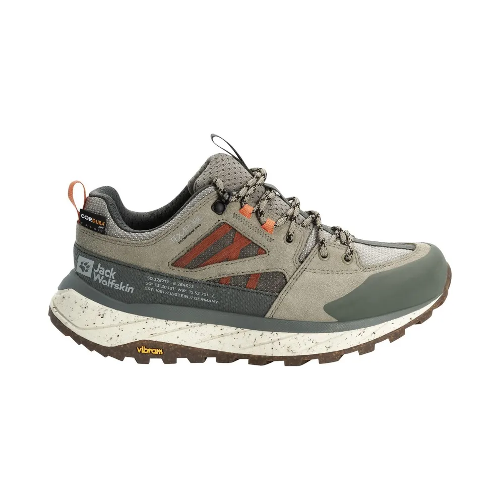 Jack Wolfskin Terraquest Texapore Low Women Multifunction Shoes, Green (4056411)