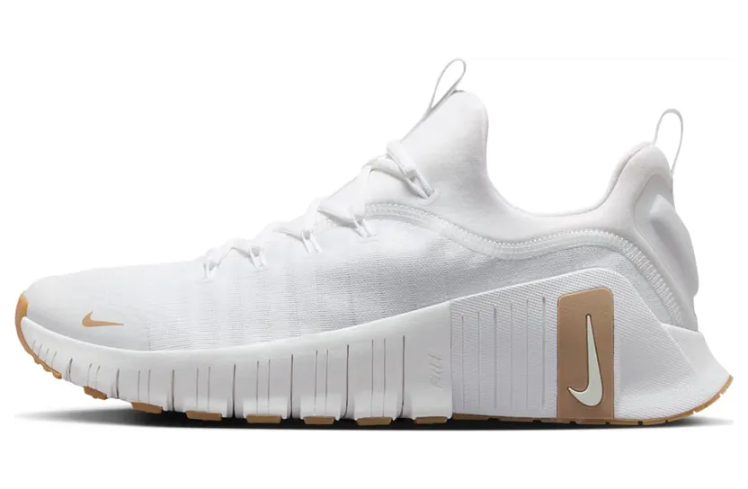 Nike Free Metcon 6 White Gum Light Brown Hemp (FJ7127-105)