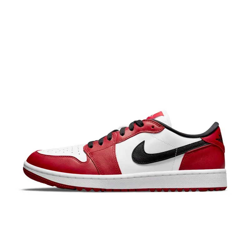 Air Jordan 1 Retro Low Golf Chicago – “Varsity Red / Black-white” (DD9315-600)