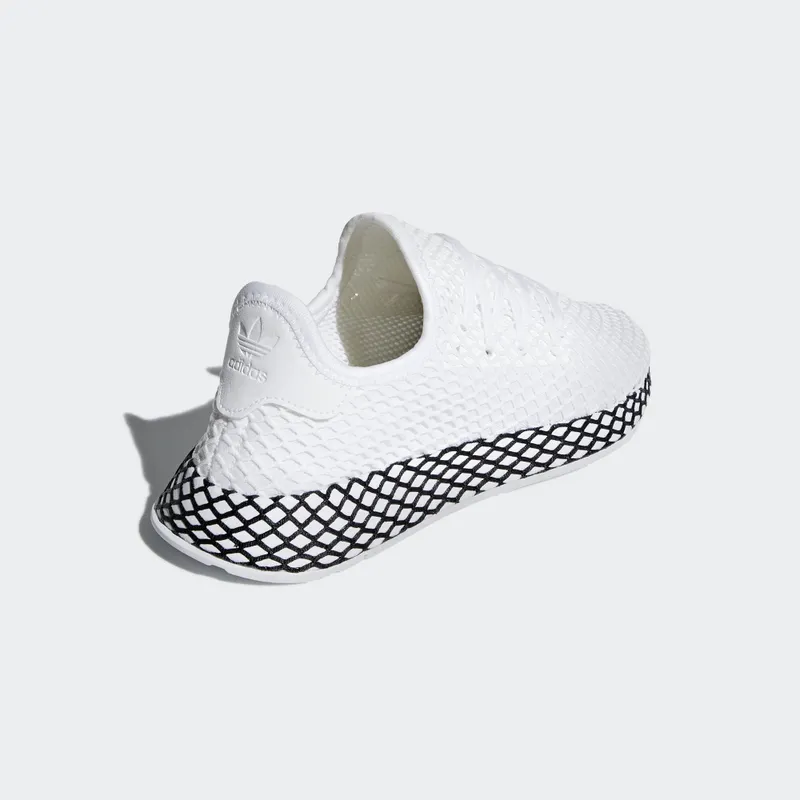 adidas Deerupt Cloud White Core Black (Youth) Cloud White/Cloud White/Core Black (AQ1790)