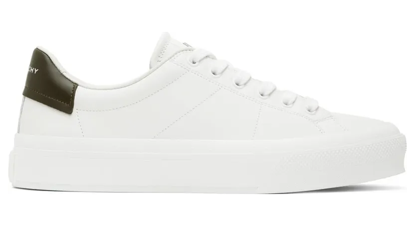 Givenchy White City Sport 133-WHITE/KHAKI (BH005VH118133)