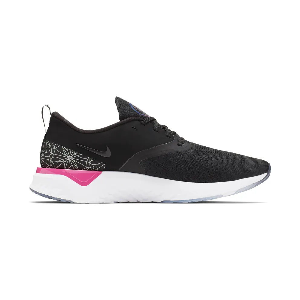 Nike Odyssey React Flyknit 2 Black Black Reflect Silver Black (AT9975-002)