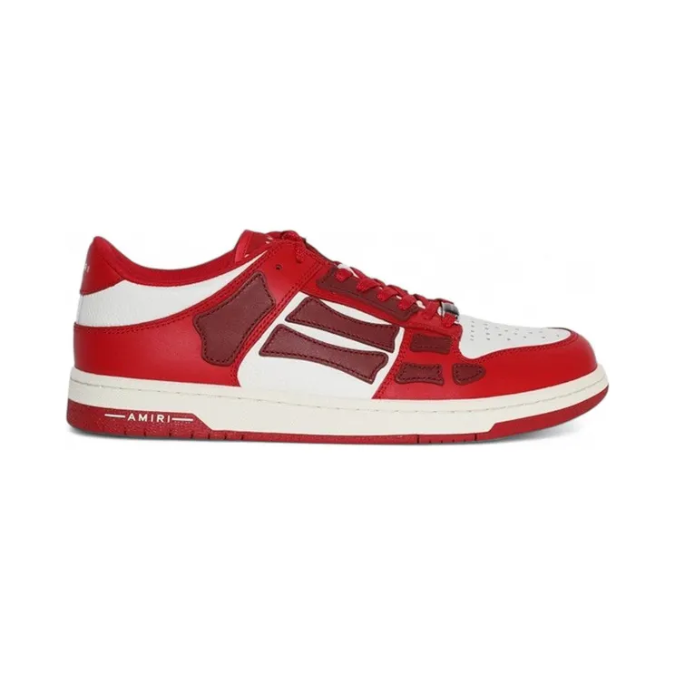 AMIRI Skel Top Low Red White Burgundy (AMFOSR1047-621)