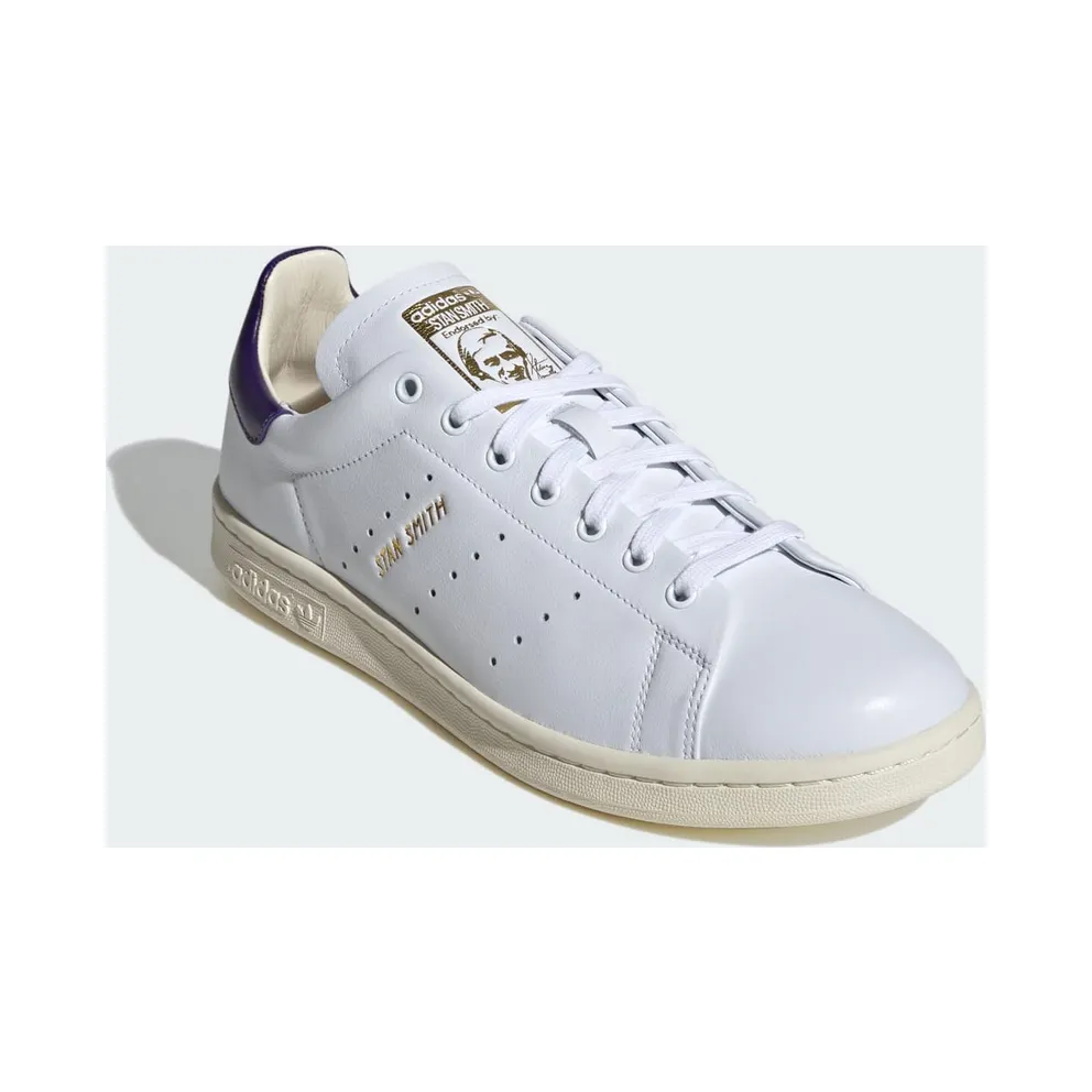 adidas Stan Smith Lux Cloud White Collegiate Purple Cream White (ID1415)