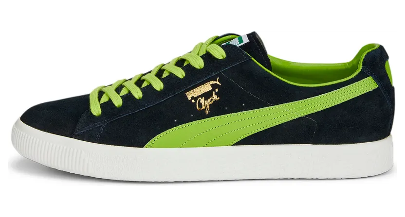Puma Clyde Clydezilla MIJ Puma Navy / Lime Smash (390085-02)