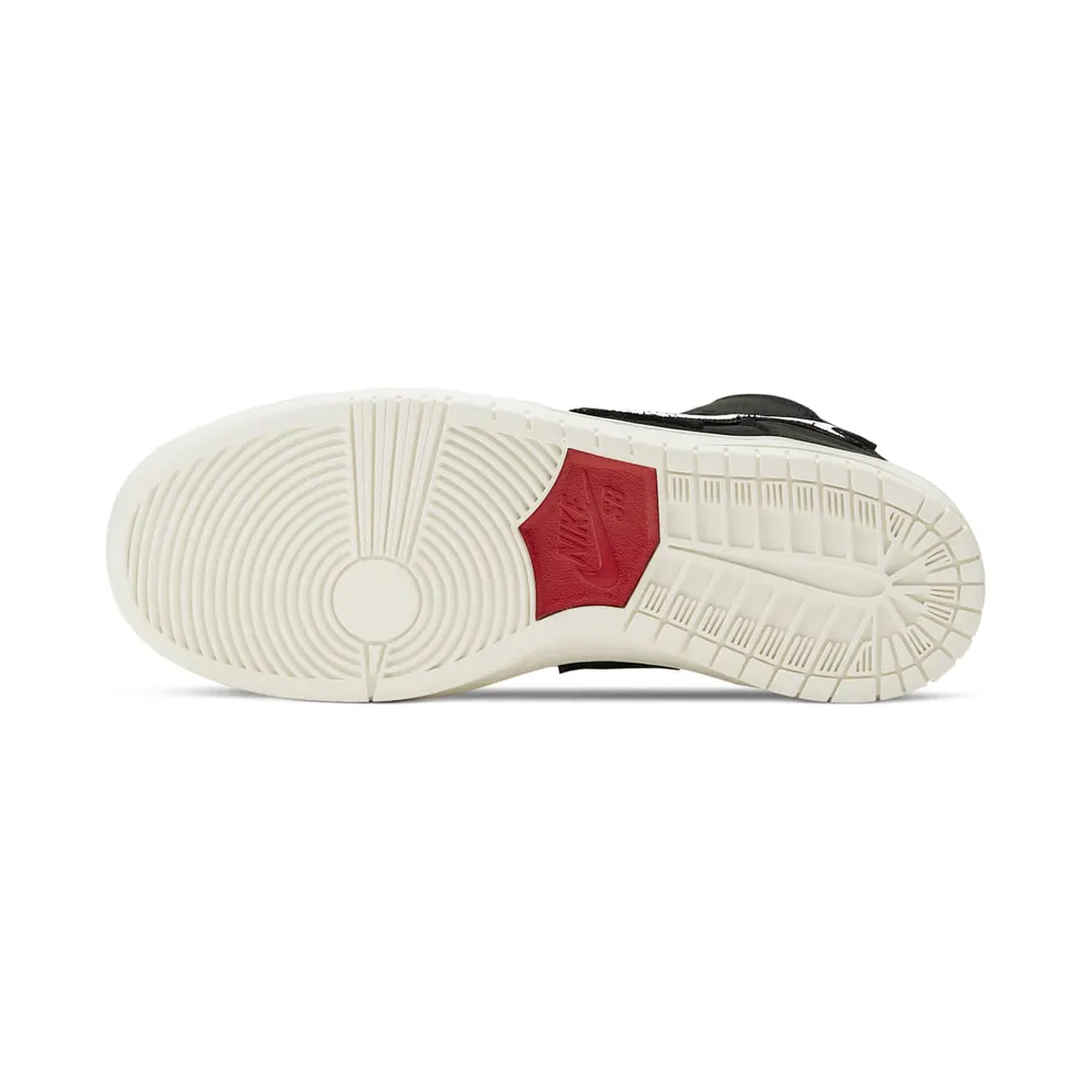 Nike SB Dunk High Oski Shark Black/White-Red-Sail (CI2692-001)
