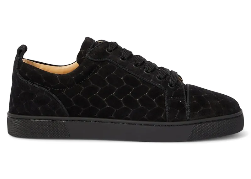 Christian Louboutin Louis Junior Orlato Flat Black (1240639 BK01)