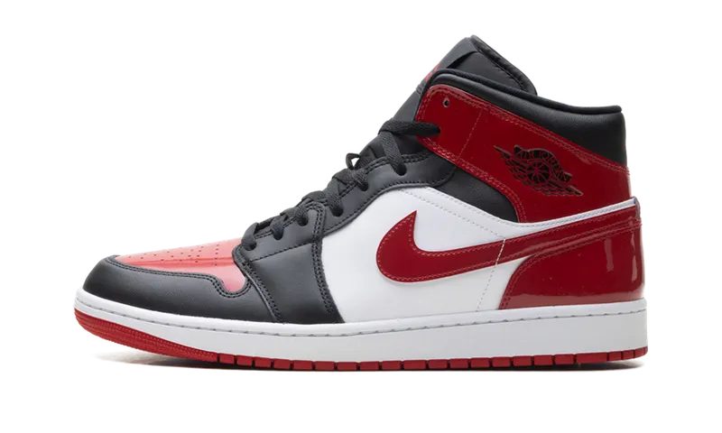 Jordan 1 Mid SE “Patent Bred Toe” (HV4091-006)