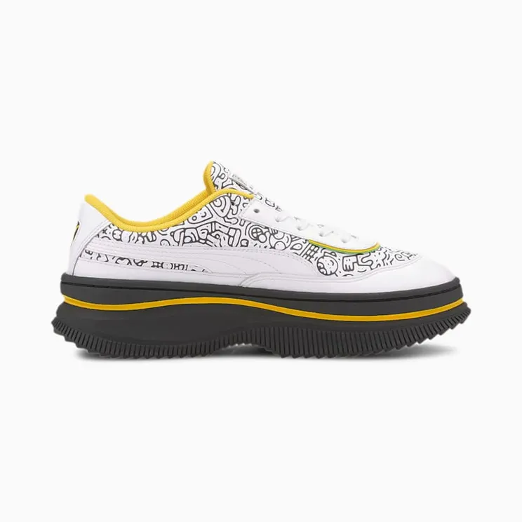 Puma x MR DOODLE Deva Wit/Zwart/Geel (374221-01)