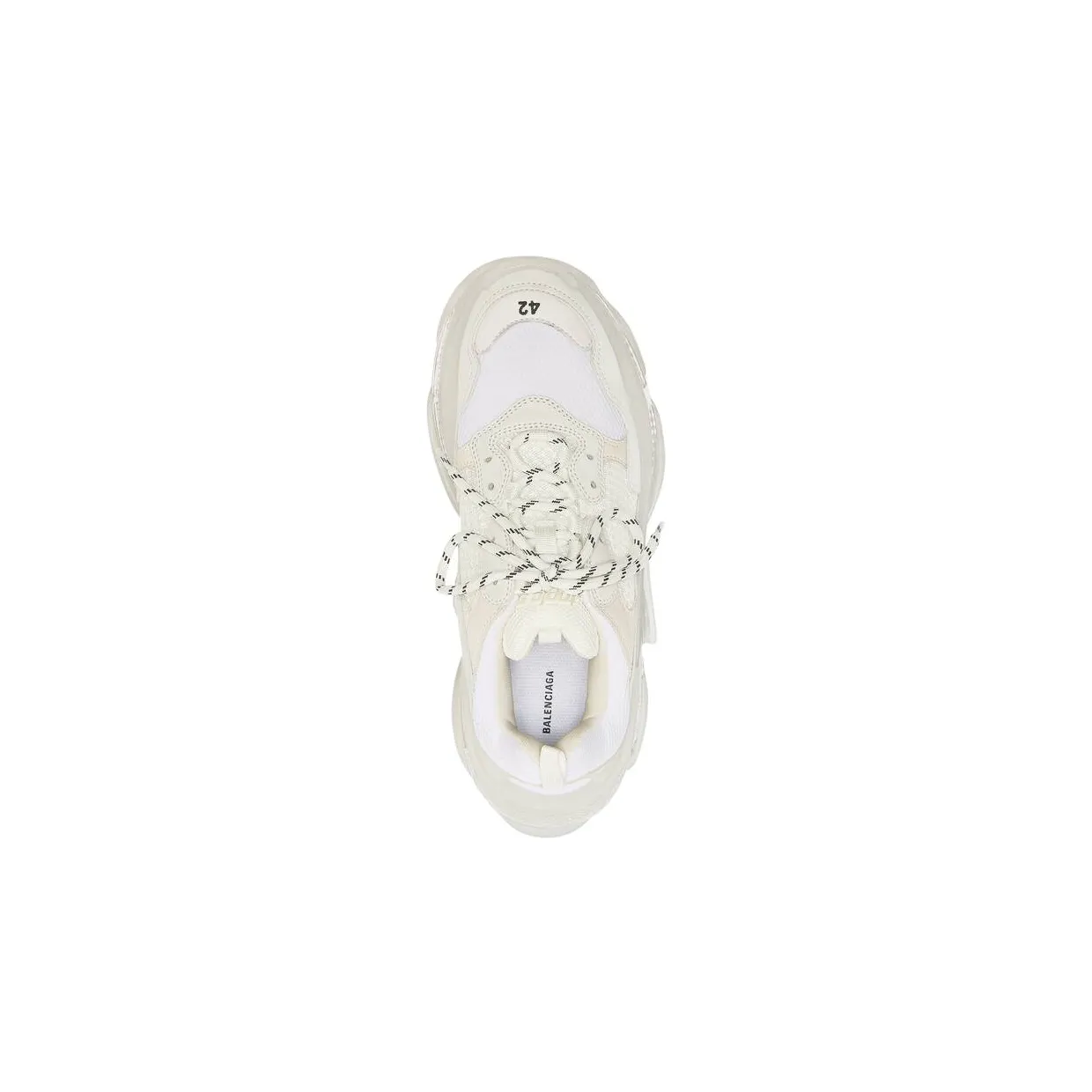 Balenciaga Triple S Clear Sole White (541624W2FB19000) (5)
