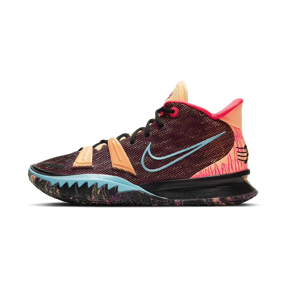 Nike Kyrie 7 Preheat ‘Soundwave’ Black/Glacier Ice/Melon Tint (DC0588-002)