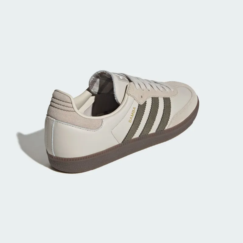 Adidas Samba OG “Aluminum Dark Khaki” (JR0893)