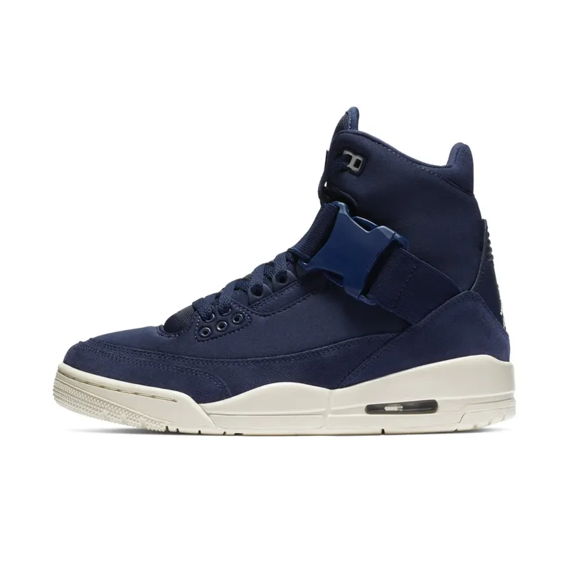Jordan 3 Retro Explorer XX Midnight Navy Light Cream (W) Midnight Navy/Light Cream-Light Cream (BQ0006-401)