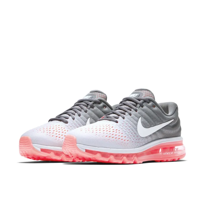 Nike Air Max 2017 Pure Platinum Hot Lava (W) Pure Platinum/White-Cool Grey-Hot Lava (849560-007)
