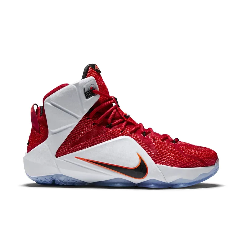 Nike LeBron 12 Heart of a Lion Red/White-Crimson-Black (684593-601)