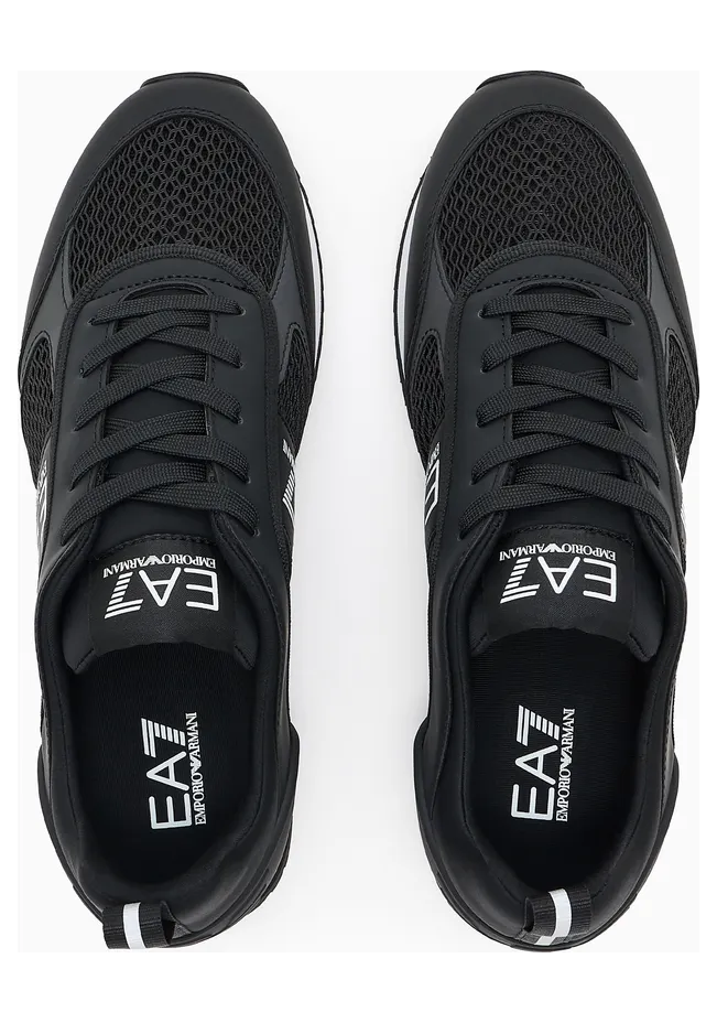 Armani Black And White In Mesh With Rubber Sole (7X000334-AF18610-MC001) (3)