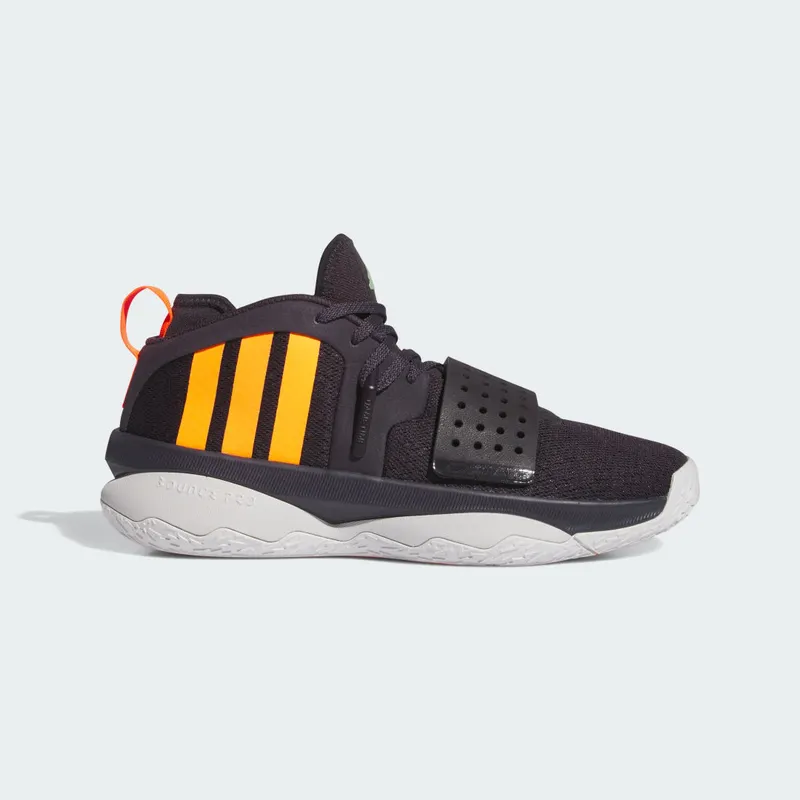 Adidas Dame 8 EXTPLY Aurora Black / Signal Orange / Dash Grey (IF1512)