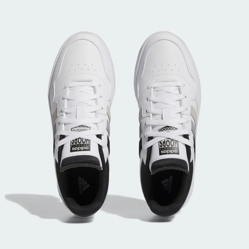 Adidas Hoops 3.0 Low Classic Vintage Cloud White / Core Black / Grey (IG7914)