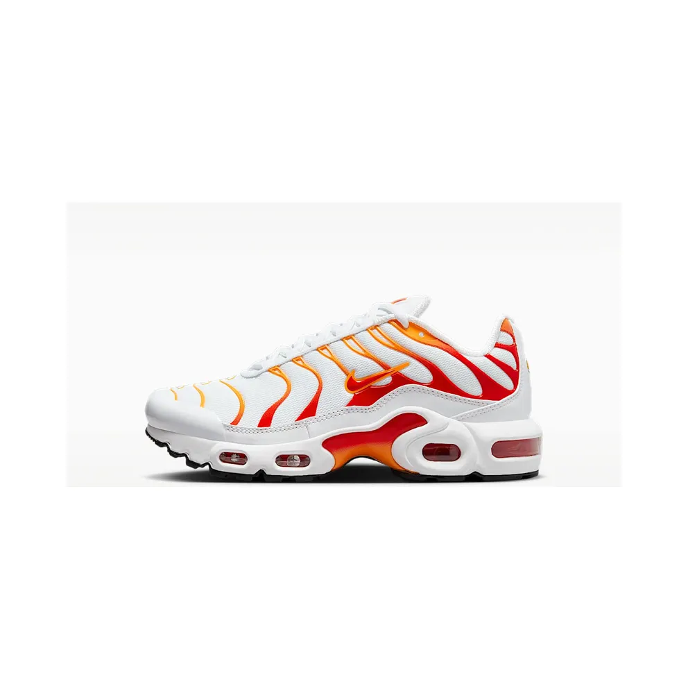 Nike Air Max Plus White Lava “White / Laser Orange / Reflect Silver / University Red” (FN3857-100)