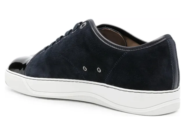 Lanvin DBB1 Patent-toe Suede “Blue” (FM-SKDBB1 VBAL-P15- 24) (4)