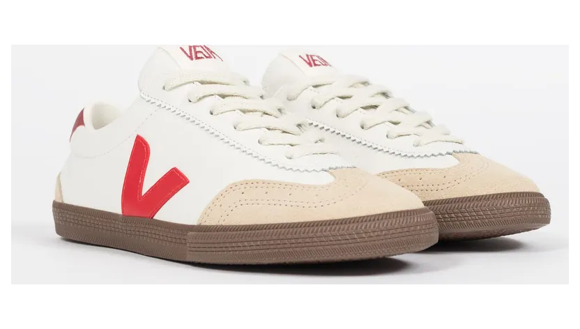 Veja Volley O.T. Leather “White/Red / Sand” (VO2003533)