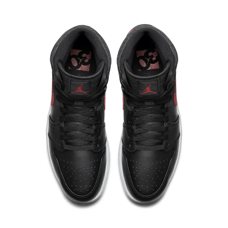 Jordan 1 Retro Rare Air Bred Black/Varsity Red-White (332550-012)