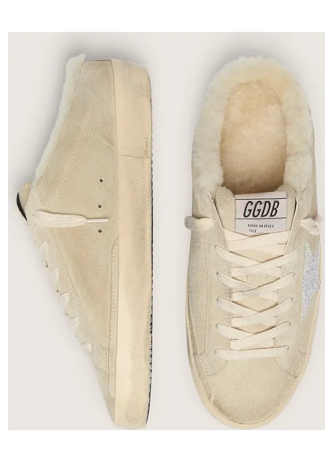 Golden Goose Super-Star Sabots With Swarovski Crystal Star And Shearling Lining (GWF00110.F006706.10856) (3)