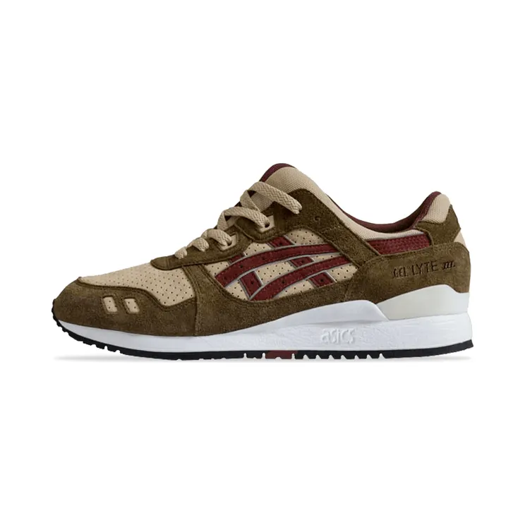 ASICS Gel-Lyte III Patta Birch Burgundy
