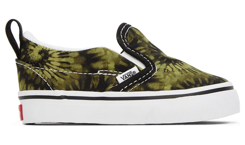 Vans Baby Green Slip-On V Sneakers (VN0A5EFK448)