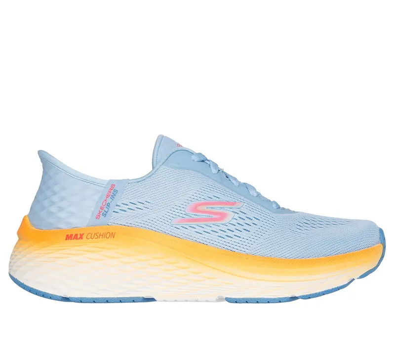 Skechers Slip-ins: Max Cushioning Elite 2.0 Sneaker Blue/Orange