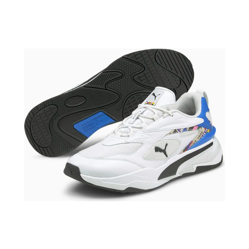 Puma RS-Fast International Game White/Yellow (375149-01)